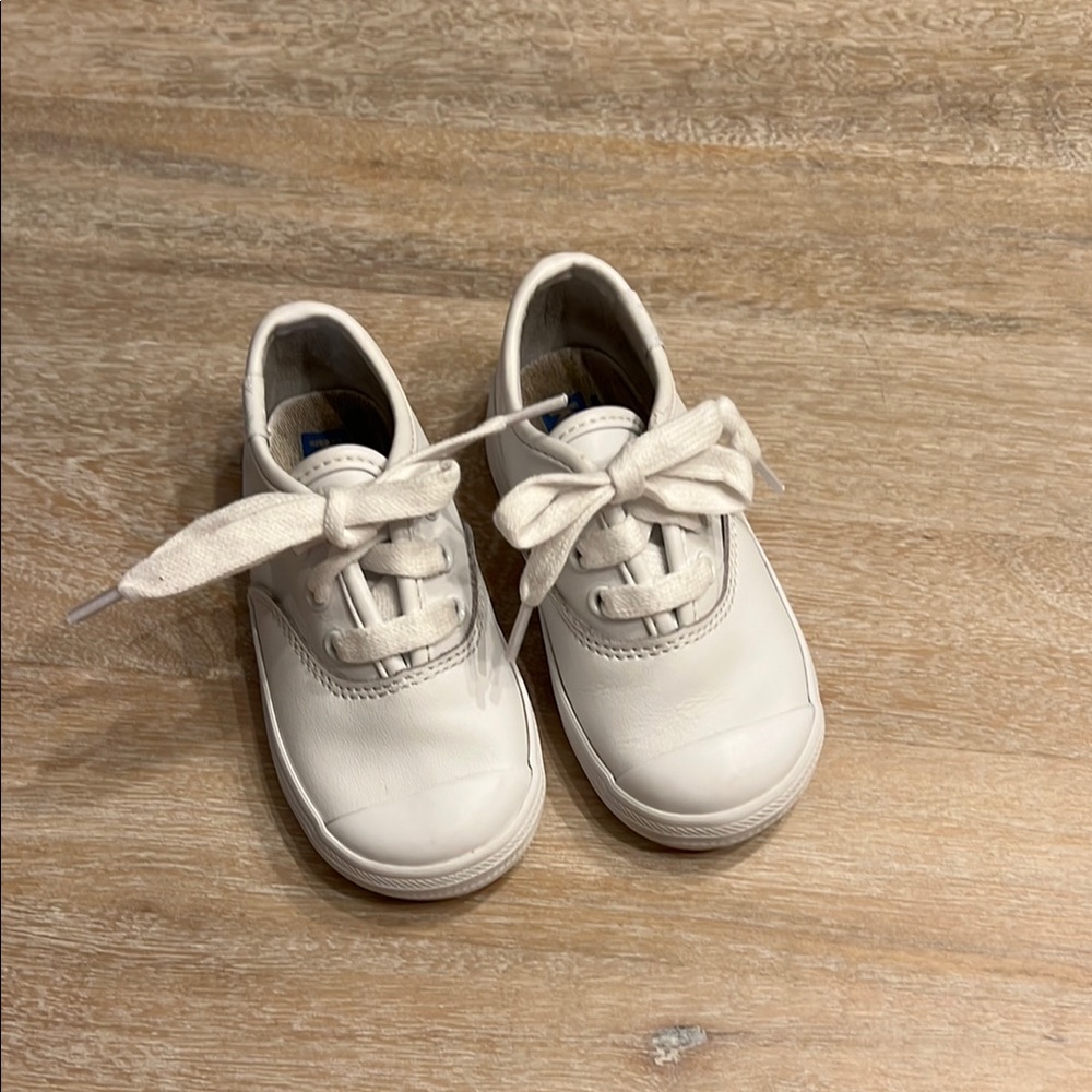 Classic White Kids Sneakers
